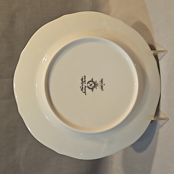 New Noritake Crown Flower 7324 Bread & Butter Plate Ivory China - Picture 4 of 7